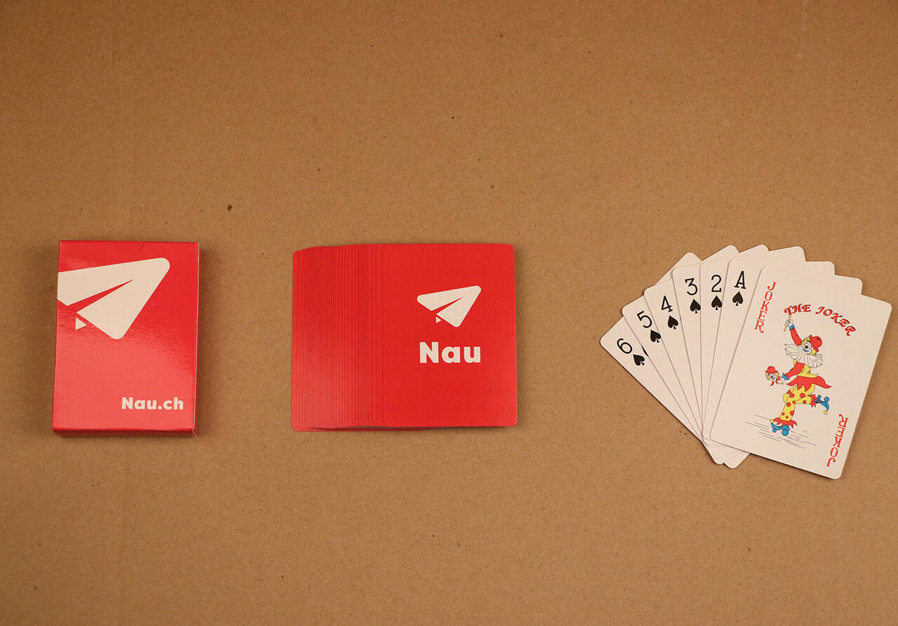 Poker size playing cards image