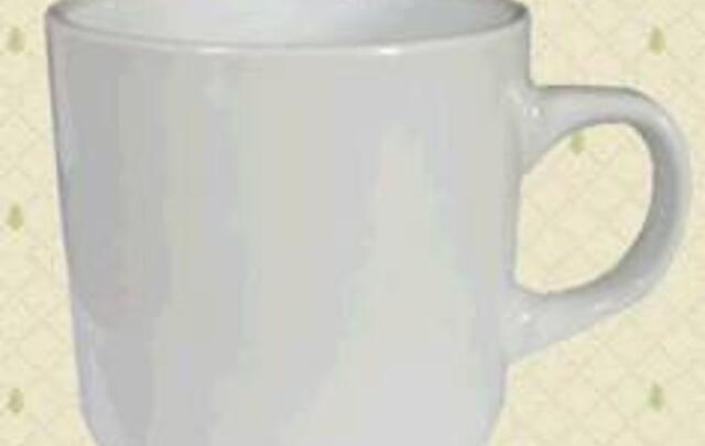 Custom logo ceramic mug 7.7x7.7x8cm image