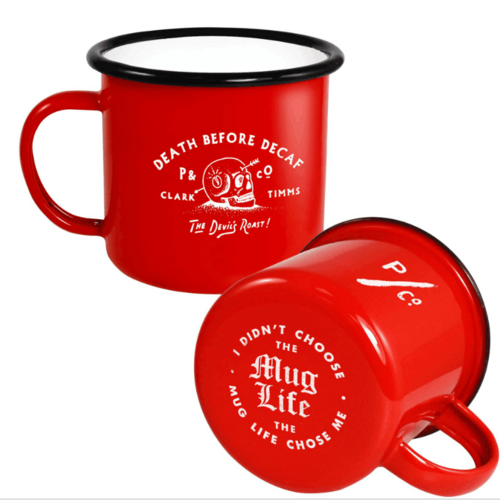Enamel mugs Enamel mugs
