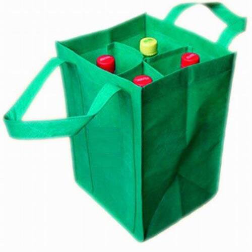 Vlies Weintragetasche (non woven) für 2 Flaschen - individuell bedruckt Vlies Weintragetasche (non-woven) für 4 Flaschen image