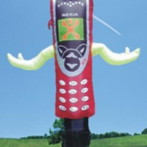 Custom printed inflatable skydancer 6 meter with blower Custom printed inflatable skydancer 6 meter with blower image