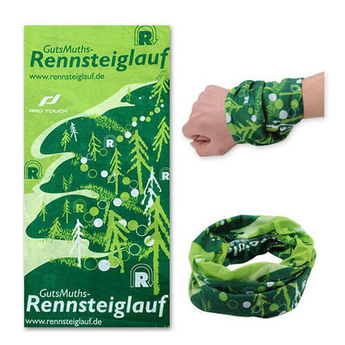 Multi-functional infinity scarf 50 x 24cm with your bespoke print Multi-functional infinity scarf 50 x 24cm image