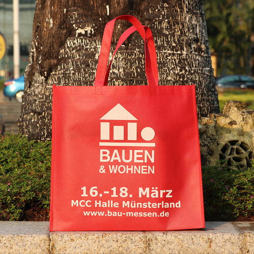 PP non-woven bag 42x38x10 cm custom printed with your artwork Vlies Tragetasche (non woven) 38x42x10cm image