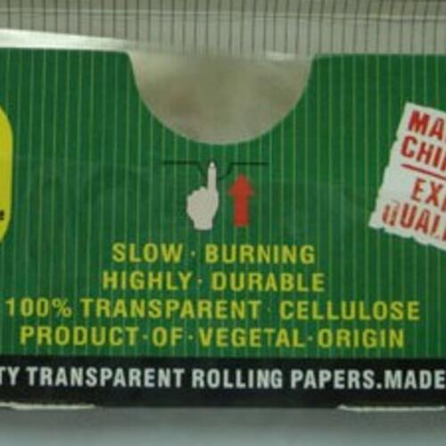 Extra long transparent rolling paper in custom branded packaging (110x36mm) Transparent rolling paper Extra Long (110x36mm) image